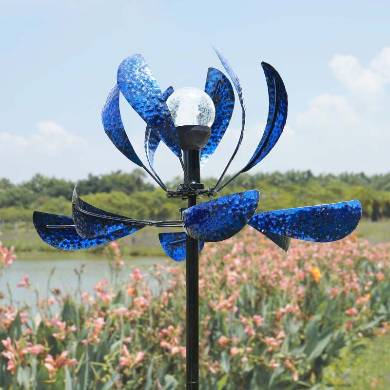 Art Mazarine Blue Solar Wind Spinner (Two Colors)