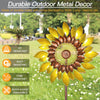 Cyan Oasis-Wind Spinner-Kinetic Sunflower Lawn Wind Spinner (Two colors)