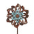 Cyan Oasis-Wind Spinner-Bauhinia Wind Spinner Bronze and Blue