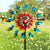Cyan Oasis-Wind Spinner-PRE-SALE Colorful Peacock Feather Wind Spinner